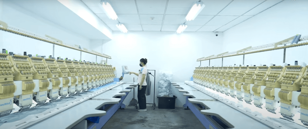 Pabrik Tekstil di Thailand